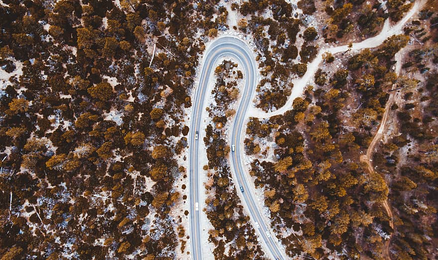 道路 空中 曲線 ドローン 自然 サウスレークタホ 約 米国 コンピューターの背景 きらきら 壁紙 Anyrgb
